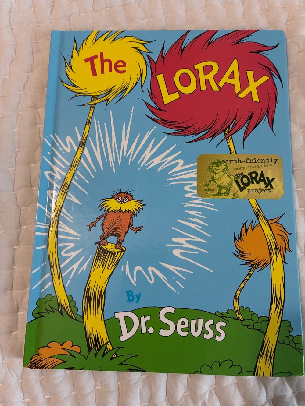 The Lorax - Vintage 1999 Hardcover Earth-Friendly Edition by Dr. Seuss. EUC!